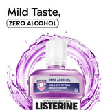 Listerine Total Care Zero Alcohol Antibacterial Mouthwash Less Intense Taste 1L