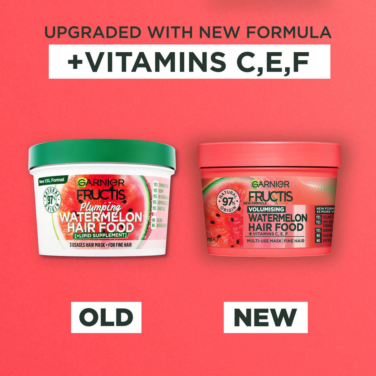 Garnier Fructis Hair Food Watermelon 390ml