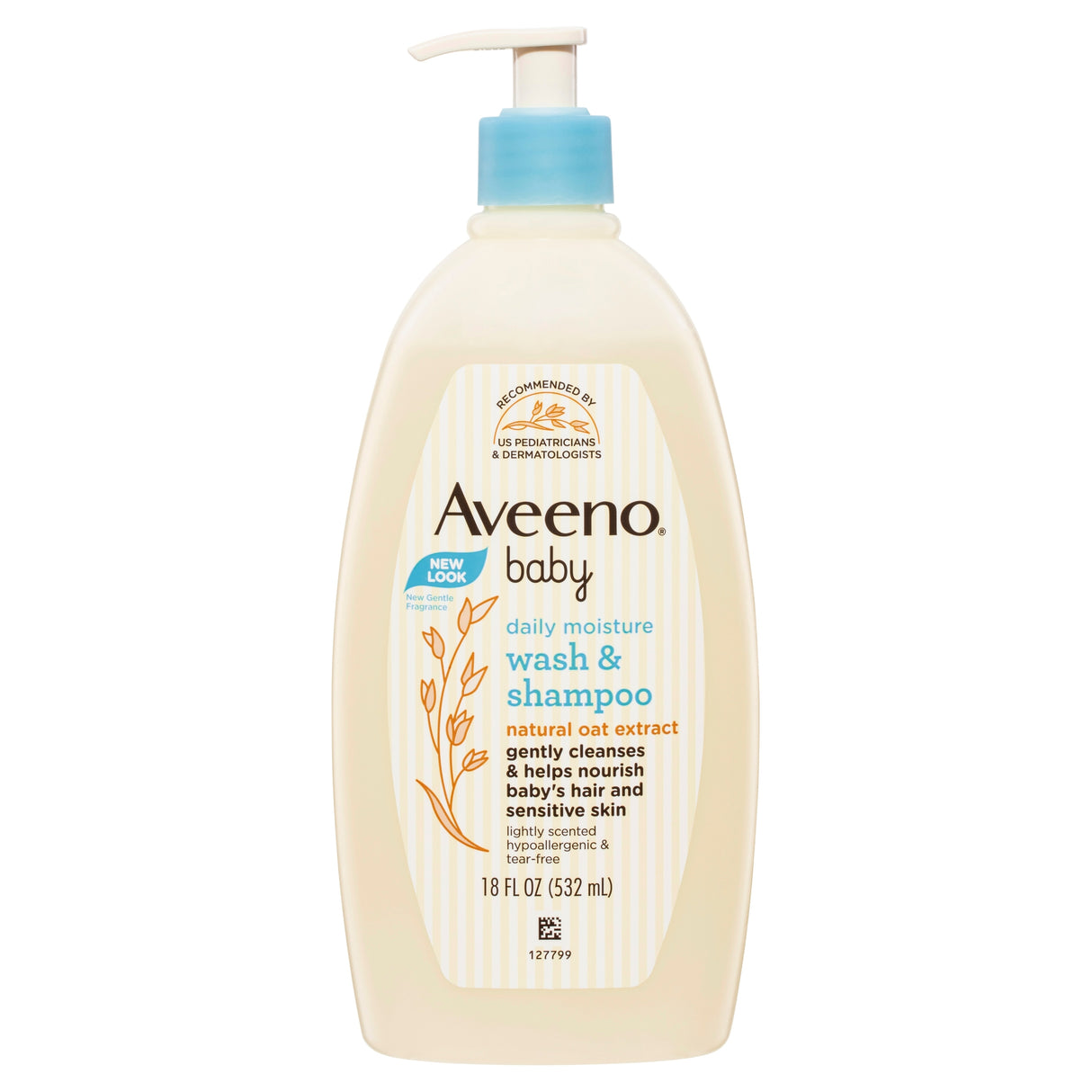 Aveeno Baby Wash and Shampoo 532 mL