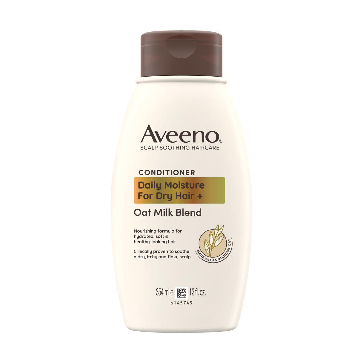 Aveeno Daily Moisture Oat Milk Blend Conditioner For Scalp Soothing & Gentle Cleansing 354mL