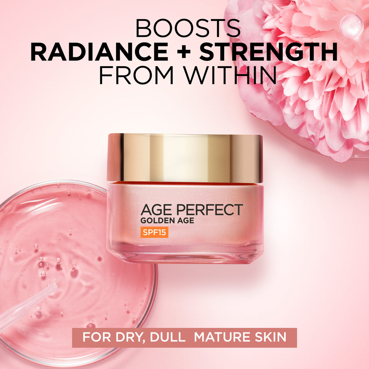L'Oréal Paris Age Perfect Golden Age Rosy SPF15 Day Cream 50ml