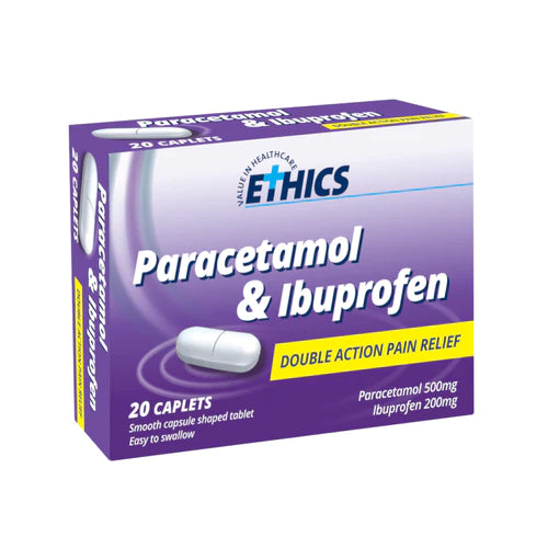 Ethics Paracetamol & Ibuprofen 20s