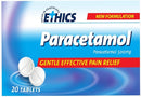 ETHICS Paracetamol RS 500mg Tabs 20s