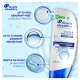 Head & Shoulders Clean & Balanced Conditioner 200ml