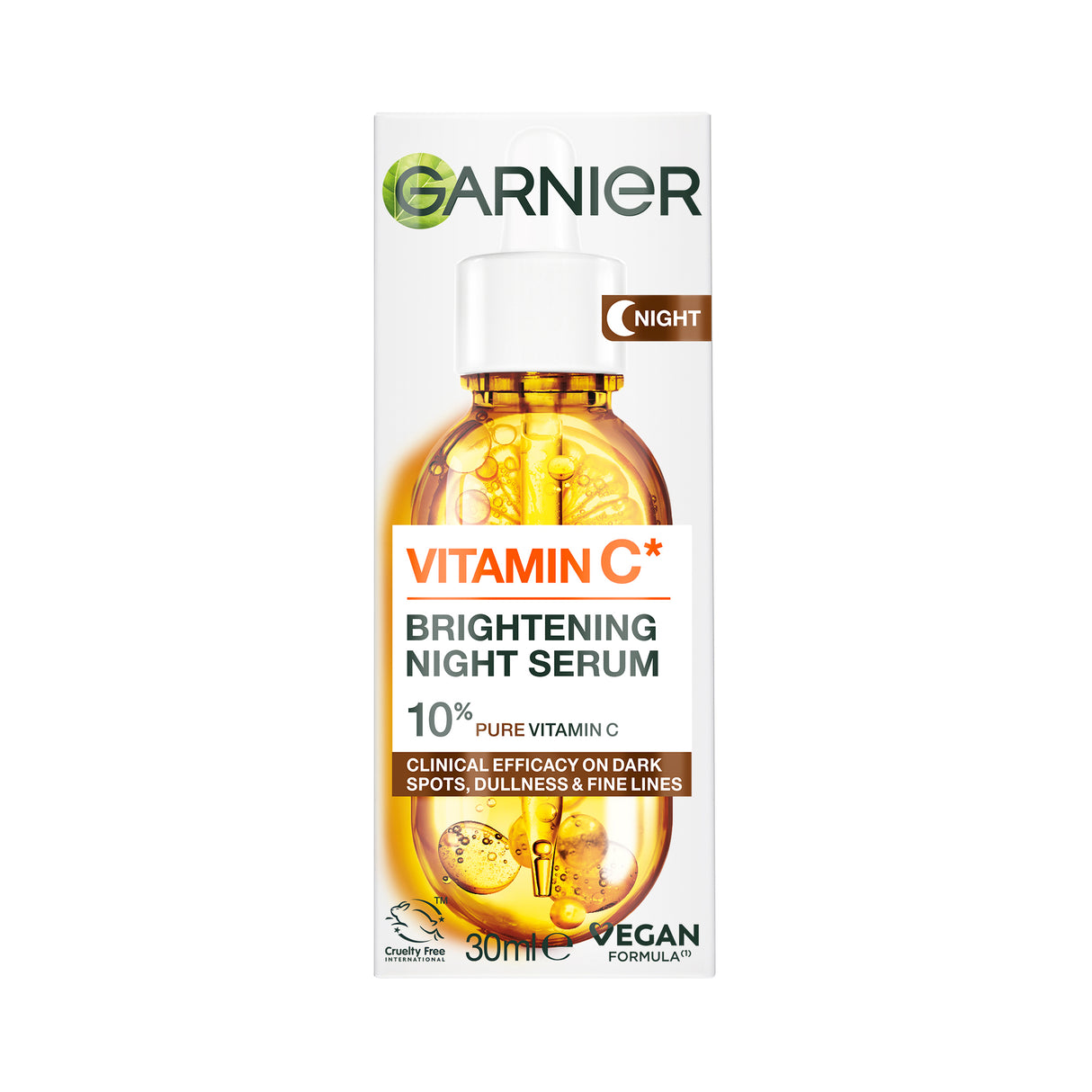 GARNIER Vitamin C Brightening Night Serum 30ml