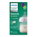Philips Avent Natural Response 120 mL Glass Bottle