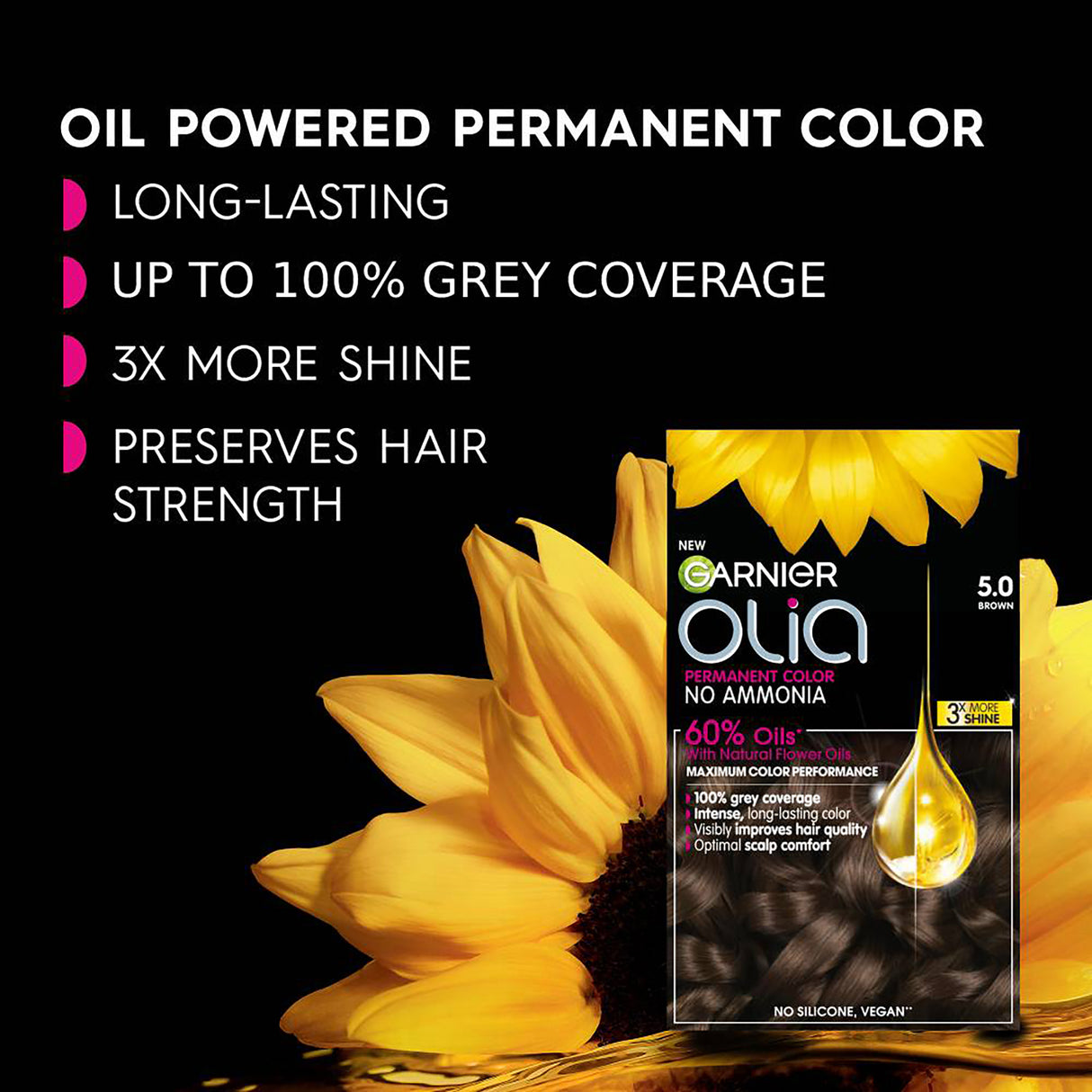 Garnier Olia 5.3 Golden Brown