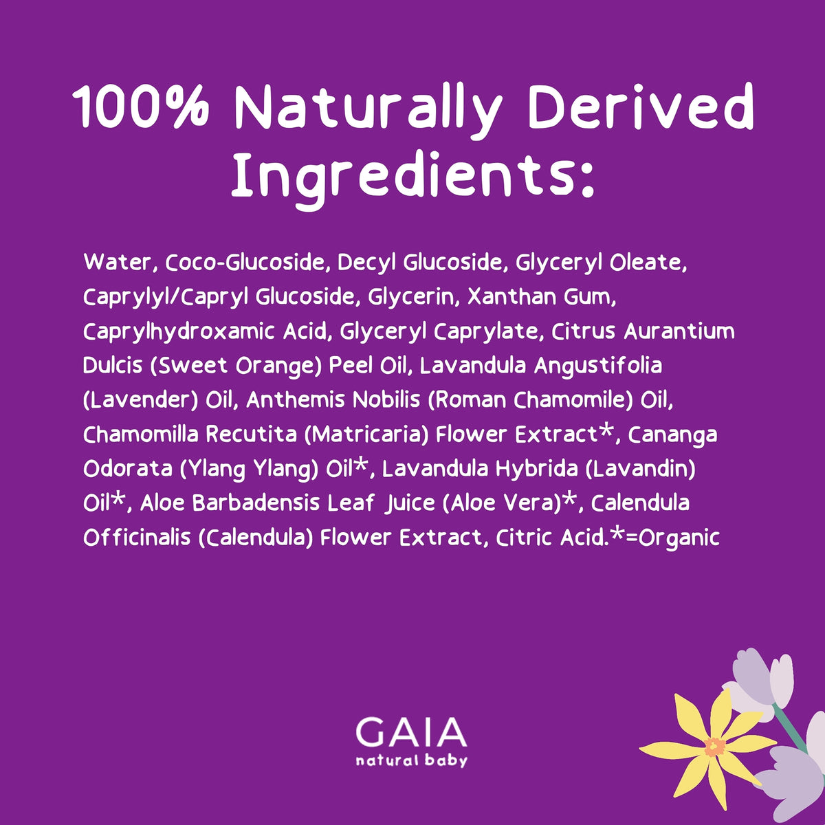 GAIA Bubble Bath Sleeptime 250ml