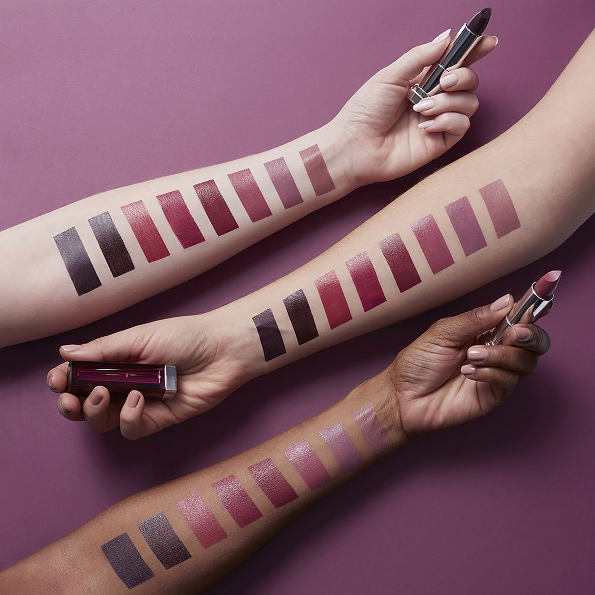 Maybelline Color Sensational Smoked Roses Lipstick - Stripped Rose