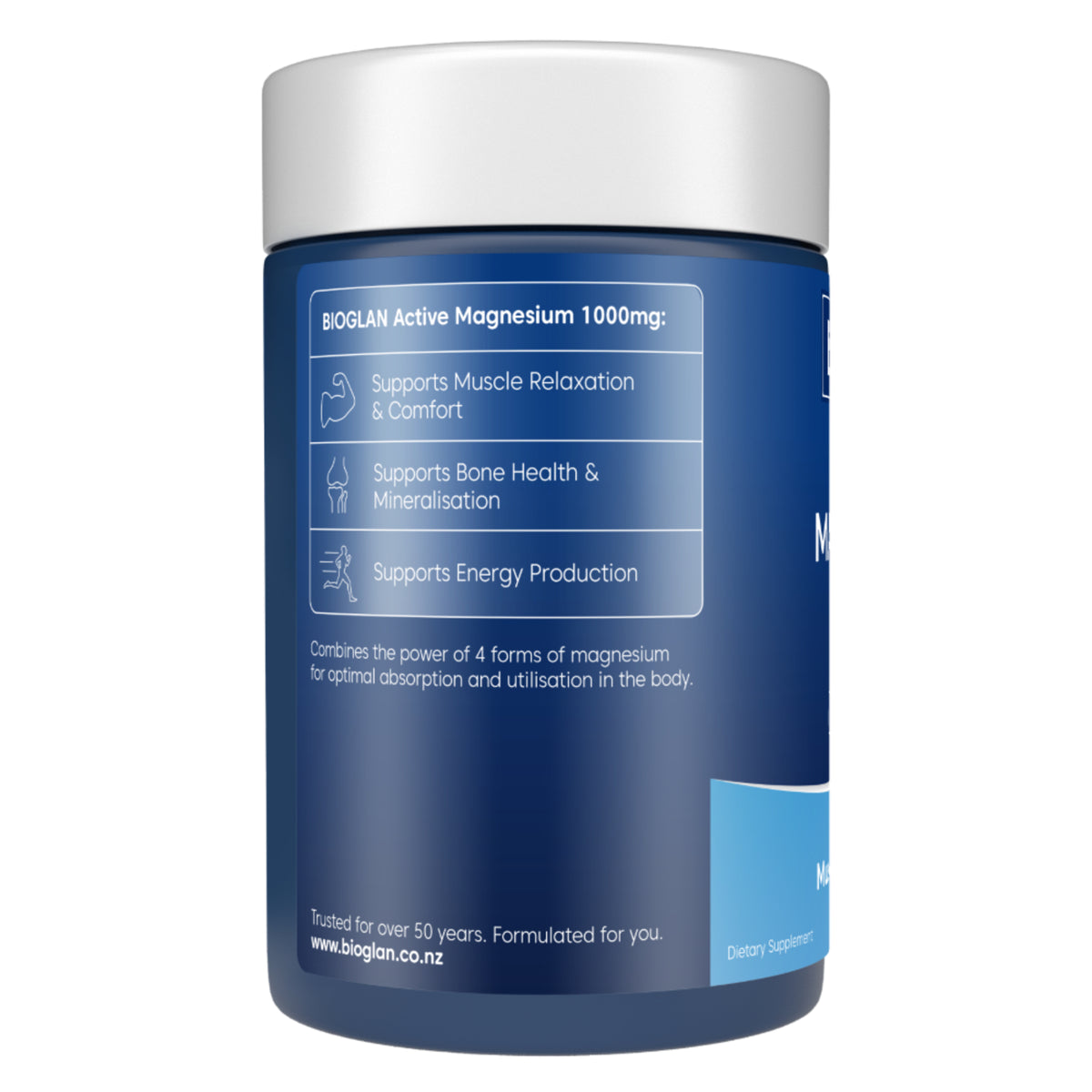 Bioglan Active Magnesium 1000mg 150 tablets