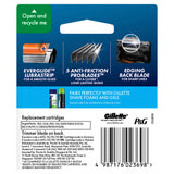 GILLETTE ProGlide Manual Cart. 4pk