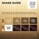 L'Oréal Paris Préférence Permanent Hair Colour - 3.12 Toronto (Intense Cool Dark Brown)