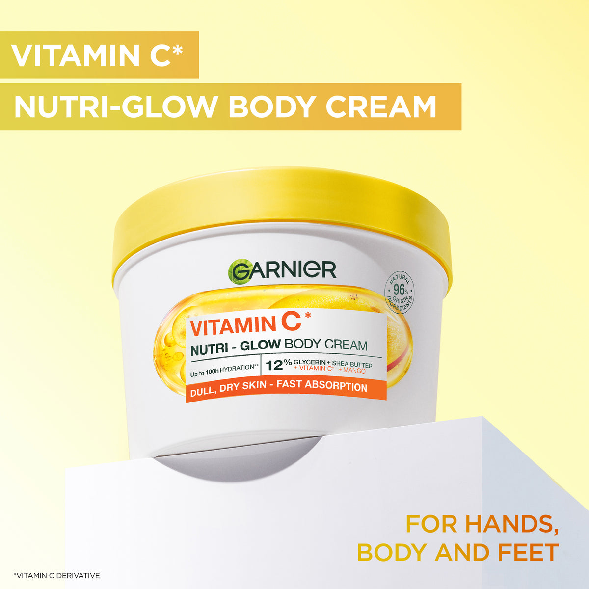 GARNIER Bodyfood Moisturiser Mango 380ml