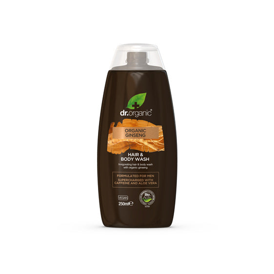 Dr. Organic Ginseng Men Body & Hair Wash 250ml