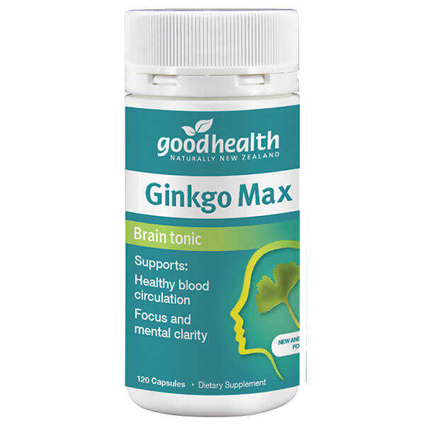 Good Health Ginko Max Brain Tonic Capsules 120s
