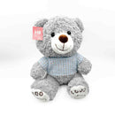 HB&Co Plush Toy Blue Teddy Bear 27cm