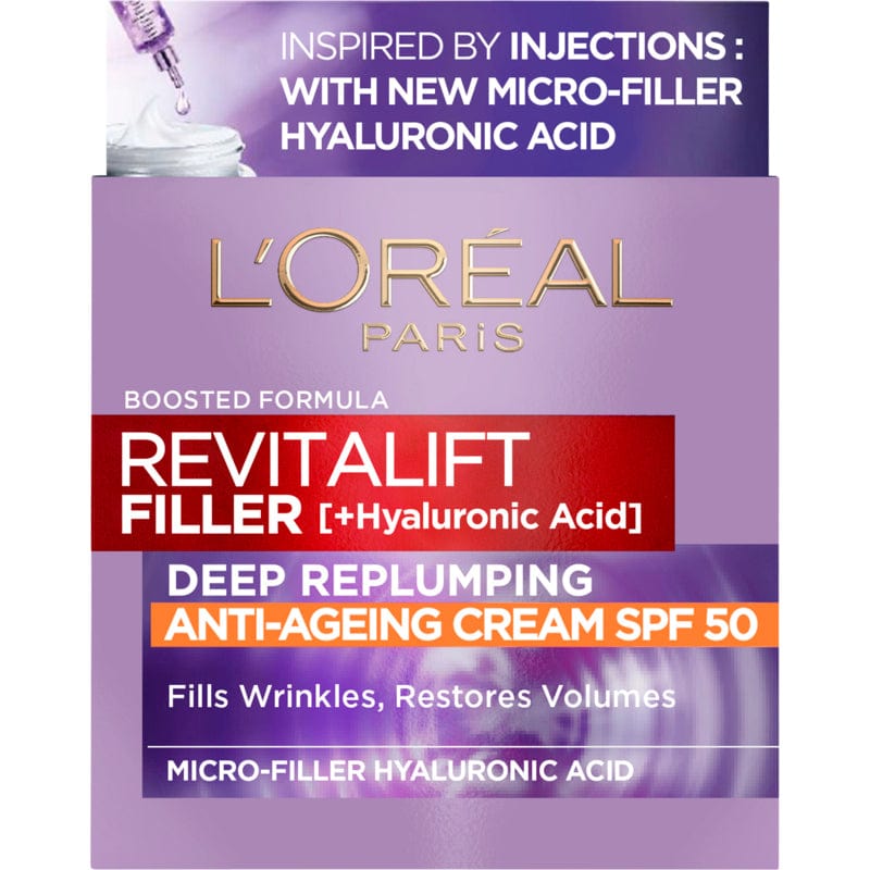 L'Oréal Paris Revitalift Filler SPF50 Day Cream 50ml
