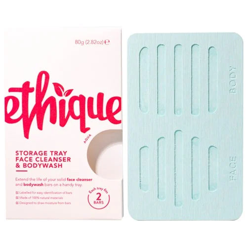 ETHIQUE Face & Body Storage Tray Aqua