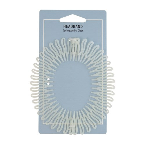 Mae Headband Springcomb Clear