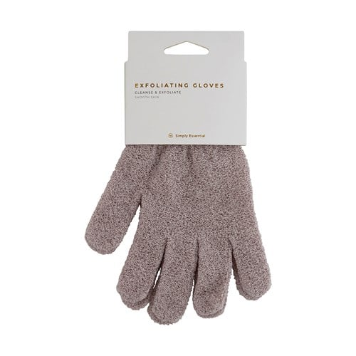 Simply Essential 20-1314 Exfoliating Gloves Pebble