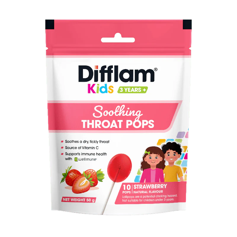 DIFFLAM K Sooth Throat Pop M/Hon 10s