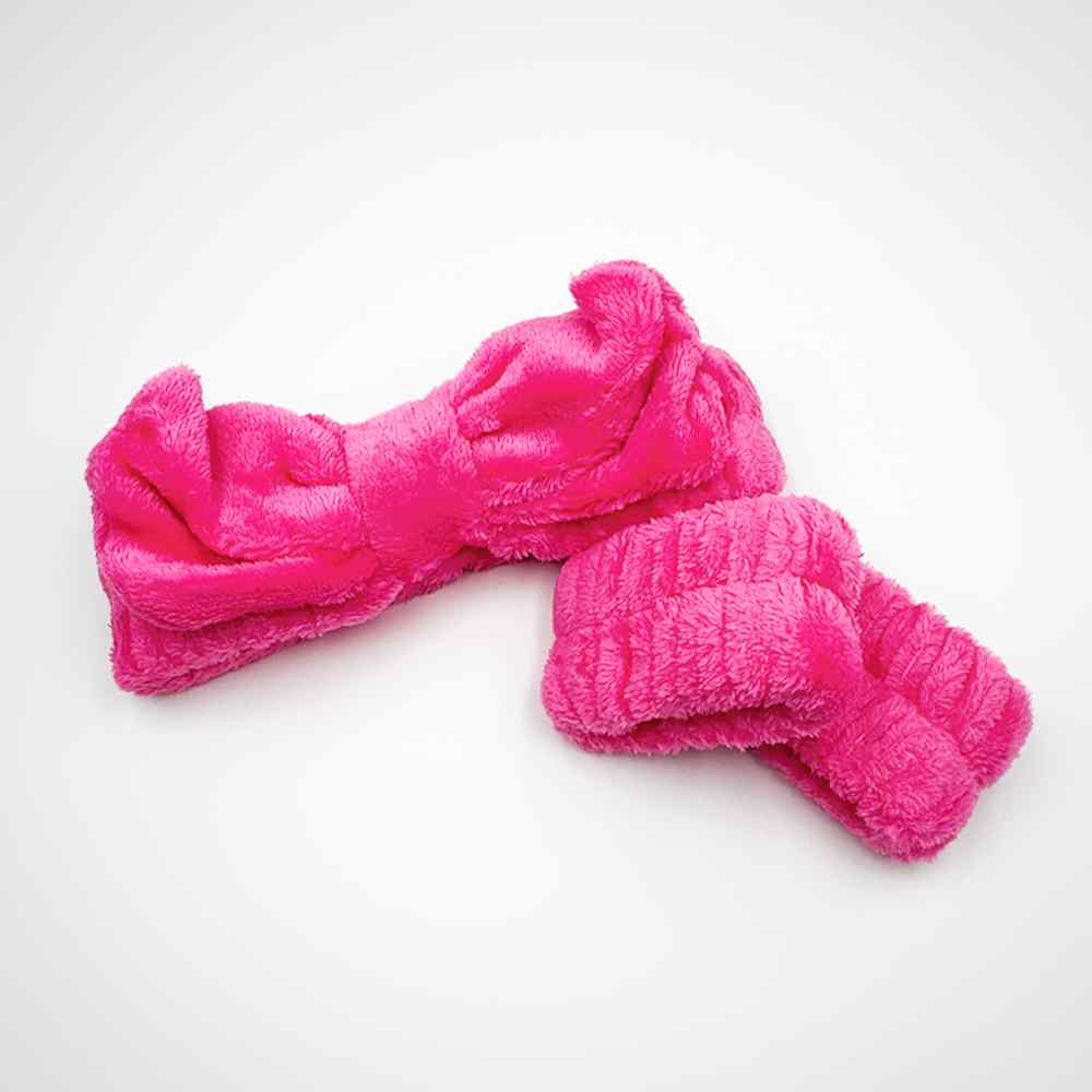 Ruby Face Cosmetic Wrist and Headband Set