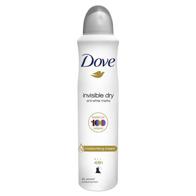 Dove Women Antiperspirant Aerosol Invisible Dry 250ml