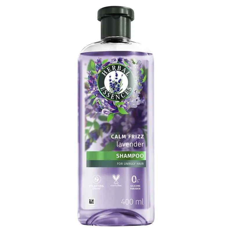 HERBAL ESSENCES Calm Frizz Lavendar Shampoo 400ml