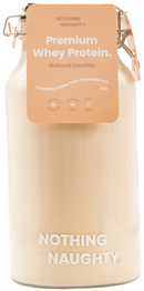 Nothing Naughty Whey Protein Jar Vanilla 1kg