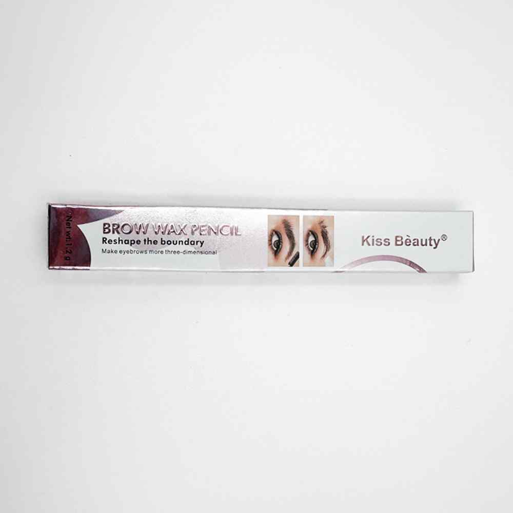 Kiss Beauty Eyebrow Pencil Brown/Dark Brown