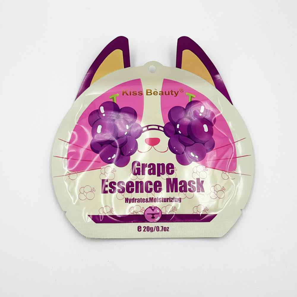 Kiss Beauty Grape Facial Mask 20g