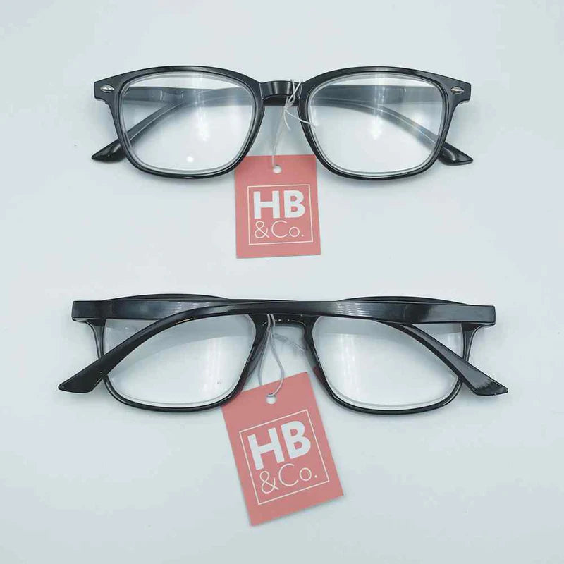 HB&Co Fashion Reading Glasses +1.5 Black
