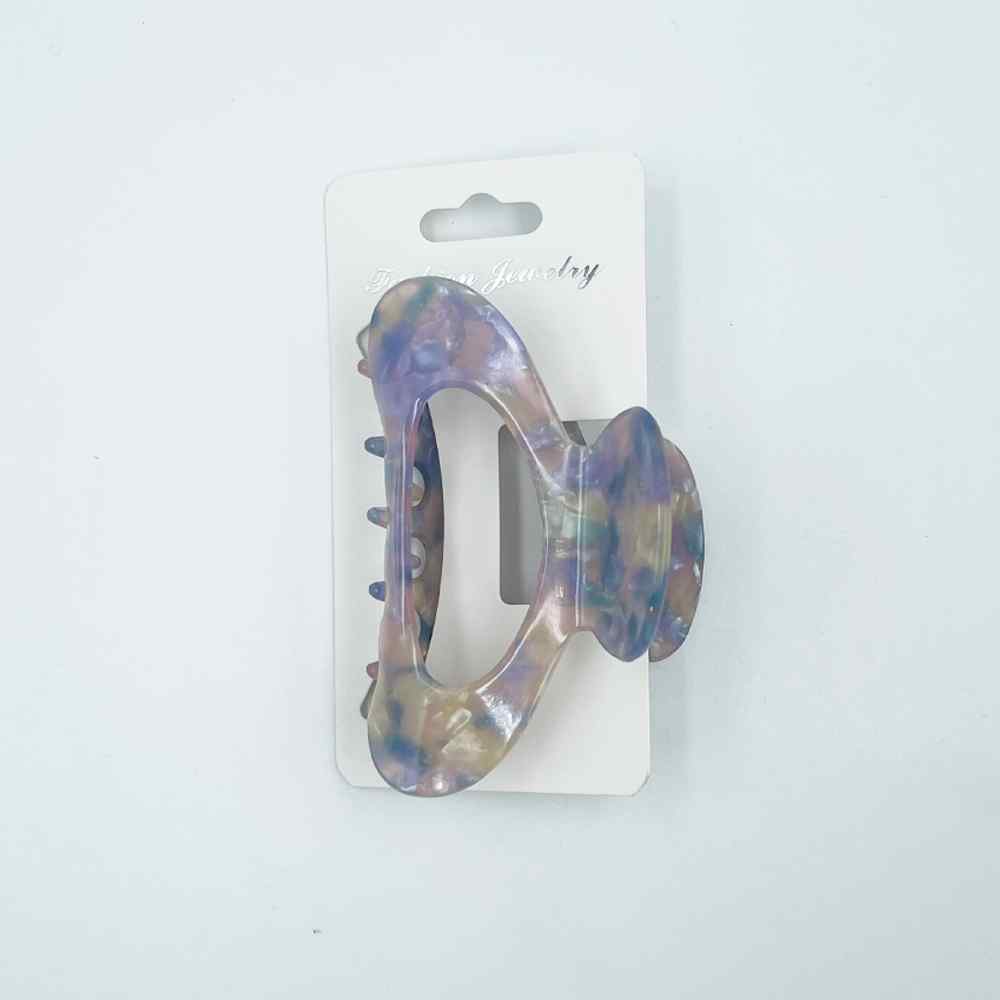 Hair Claw Clip Oval Assorted Colour