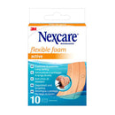 Nexcare Cushioned Flex Foam 6x10cm 10pk