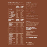 Nothing Naughty Lean Bean Protein Jar Choc Fudge 500g