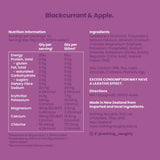 Nothing Naughty Low Carb Hydration Black Currant & Apple 515g