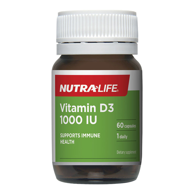 Nutra-Life Vitamin D3 1000 IU 60cap