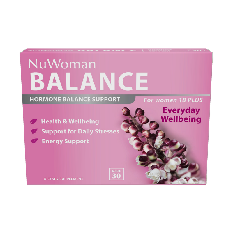 NuWoman BALANCE Natural Hormone Support 18yrs+ 30 Tablets