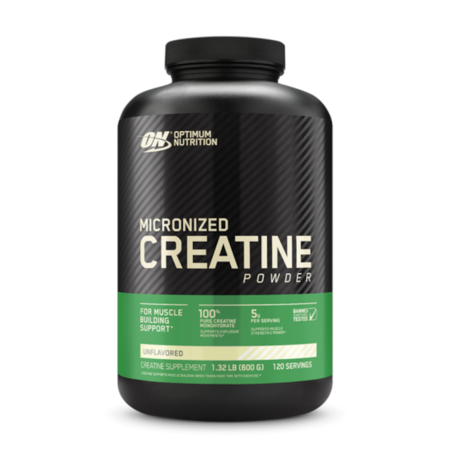 Optimum Nutrition Creatine Powder Unflavoured 600g