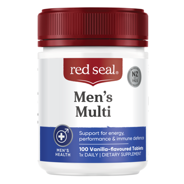 Red Seal Men's Multivitamin 100 Tablets