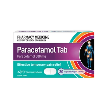 AFT Paracetamol 500mg Tablets 20s
