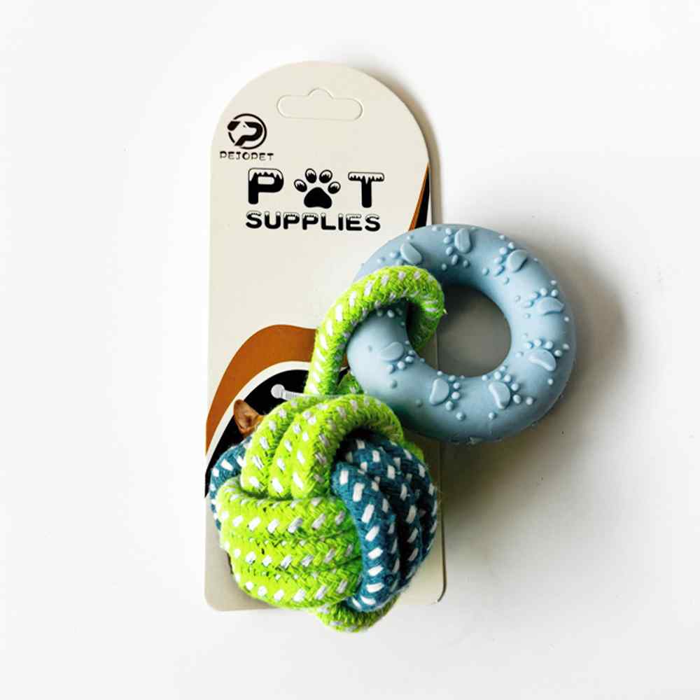 HB&Co Pet Toy Circle Chew&Ball Multi
