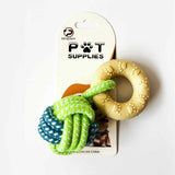 HB&Co Pet Toy Circle Chew&Ball Multi