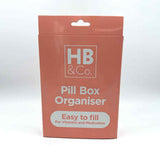 HB&Co Medication Organiser