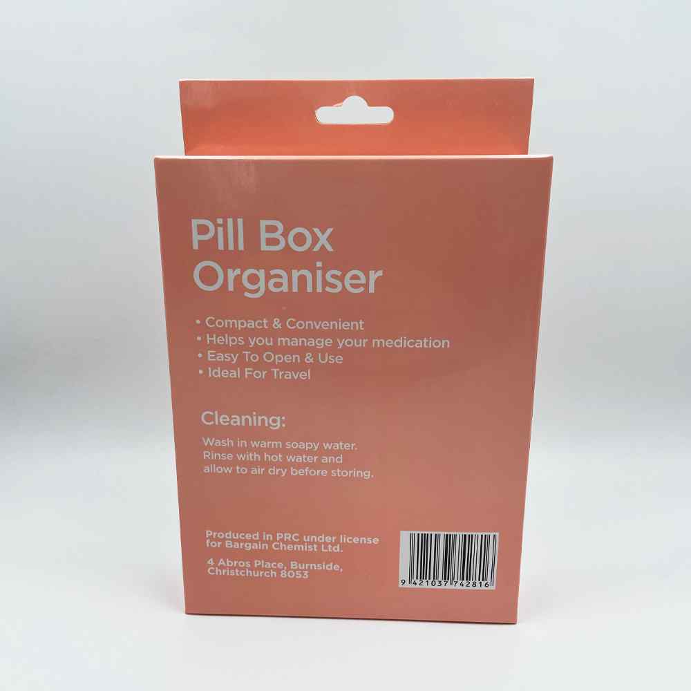 HB&Co Medication Organiser