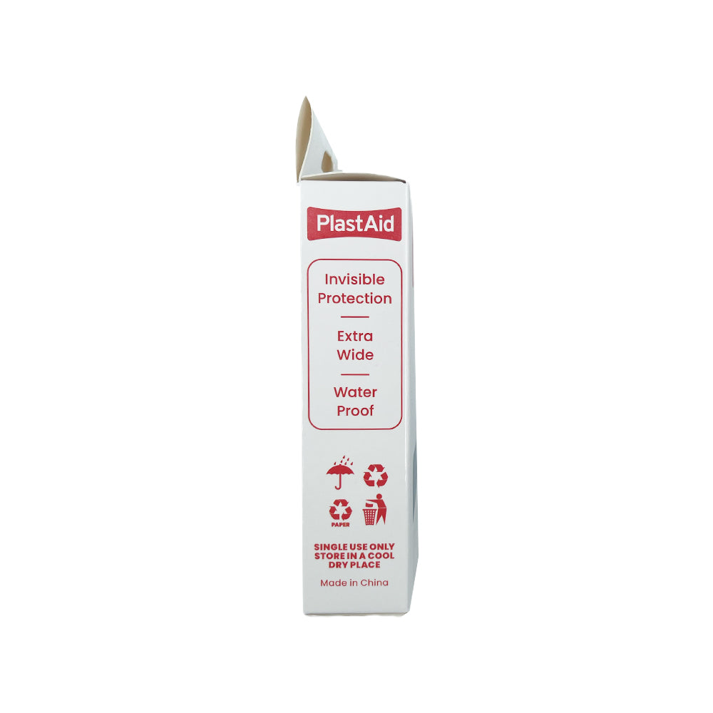 PlastAid Clear 24 Extra Wide Plasters