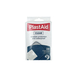 PlastAid Clear 24 Extra Wide Plasters