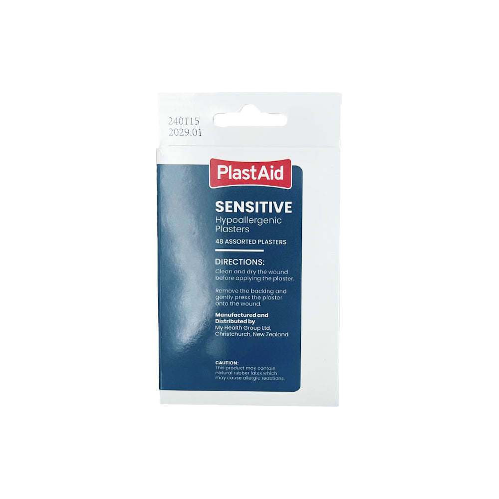 PlastAid Sensitive 48 Assorted Plasters