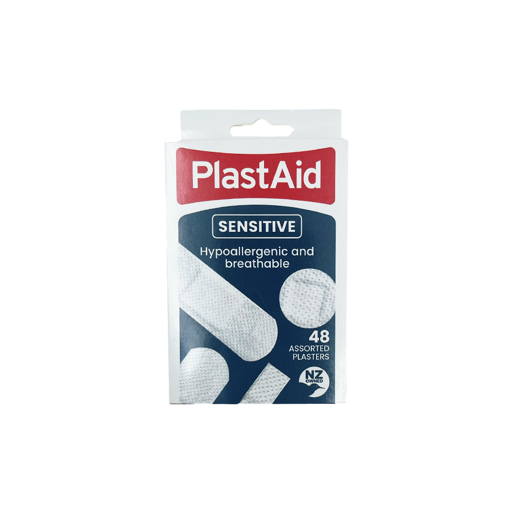 PlastAid Sensitive 48 Assorted Plasters