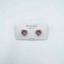 Rosanna Earrings Pretty Pink Studs